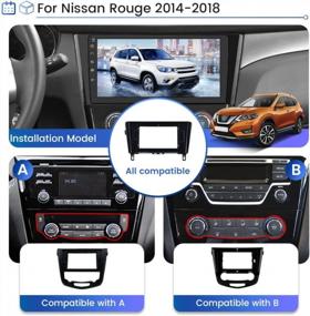 img 3 attached to AWESAFE Android 10 Car Stereo Radio For Nissan Rogue X-Trail Qashqai 2014 - 2018 With Apple Carplay, Android Auto Navigation, WiFi, Bluetooth & Steering Wheel Control