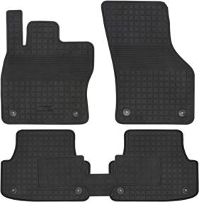 img 2 attached to San Auto Rubber Weather Odorless Interior Accessories made as Floor Mats & Cargo Liners