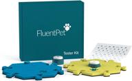 🔉 fluentpet dog talking button training kit - teach your dog or cat to talk with bunny's favorite recordable sound buttons - includes 2x recordable sound buttons and 2x compact hextile soundboard mats логотип