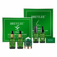 clear skin combo: byeylee blackhead mask & tea tree acne treatment kit for pore control and oil reduction logo