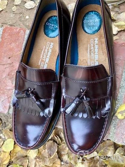 img 1 attached to Nunn Bush Denzel Kiltie Tassel Men's Loafers & Slip-Ons - Classic Comfort and Style review by Jared Winebrenner