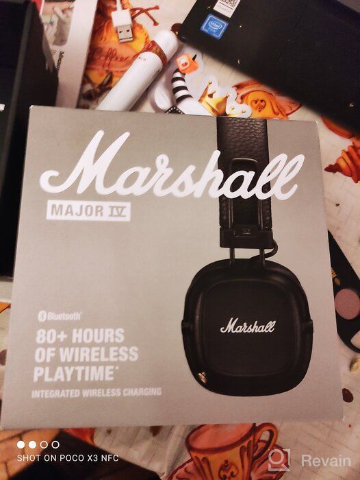 img 1 attached to 🎧 Experience Unmatched Audio Quality with Marshall Major 4 Bluetooth Headphones review by Kittisak Jeangpong ᠌