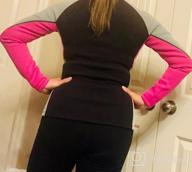 картинка 1 прикреплена к отзыву CtriLady Women'S Wetsuit Top - 1.5Mm Neoprene Long Sleeve Jacket With Front Zipper For Water Sports от Rey High