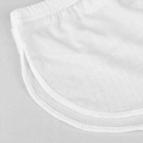 img 1 attached to Men'S Split Side Mesh Athletic Shorts Sexy Breathable Large Sides