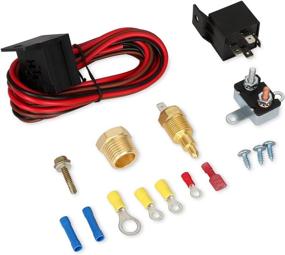 img 4 attached to FAERSI Electric Cooling Fan Thermostat Kit - 175-185 Degree Temperature Sensor Switch with 40 50 60 AMP Relay Kit