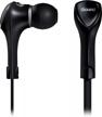 isound dghp-5712 black stereo earbuds with microphone logo
