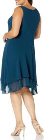 img 1 attached to S L Fashions Womens Embellished Chiffon Women's Clothing : Dresses