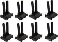 🔥 ena set of 8 ignition coil pack - compatible with dodge chrysler jeep ram 5.7l 6.1l 6.4l - c1526 uf-504 replacement for enhanced performance логотип