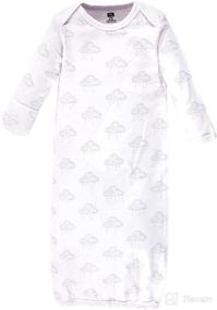 img 1 attached to 👶 Hudson Baby Girls' Organic Cotton Gowns