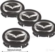 center hubcaps covers mazda3 mazda6 logo