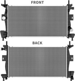 img 3 attached to DWVO Radiator for 2012-2018 Ford Focus SE SEL Titanium Trend L4 2.0L DWRD1075