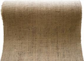 img 2 attached to Burlapper Burlap Roll, 12" X 10 Yd, Medium Weight 10 Oz Jute Fabric For Table Runner, Banner, Placemats, Arts, Crafts, Sewing, Wedding, Baby Shower, Lawn And Garden; Natural Edges (Made In USA)
