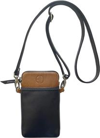 img 4 attached to Handcrafted Italian Leather Crossbody Passport Women's Handbags & Wallets - Crossbody Bags