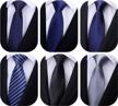 weishang classic men's silk tie necktie woven jacquard neck ties logo