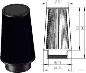 img 1 attached to Performance Intake Piping 2012 2018 Wrangler Replacement Parts , Filters