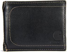 img 4 attached to 💼 Carhartt Rough Bifold Wallet in Classic Black: Unmatched Durability and Style