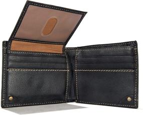 img 2 attached to 💼 Carhartt Rough Bifold Wallet in Classic Black: Unmatched Durability and Style