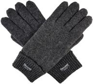 bruceriver knitted thinsulate size xl men's accessories : gloves & mittens logo