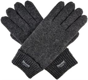 img 4 attached to Bruceriver Knitted Thinsulate Size XL Men's Accessories : Gloves & Mittens
