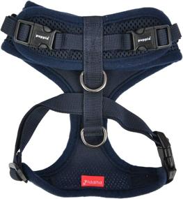 img 3 attached to Puppia Authentic RiteFit Harness Adjustable Cats made as Collars, Harnesses & Leashes