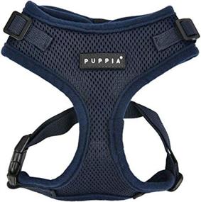 img 4 attached to Puppia Authentic RiteFit Harness Adjustable Cats made as Collars, Harnesses & Leashes