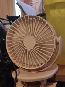 img 10 attached to Table fan SOLOVE F3, pink