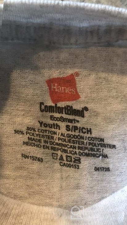 img 1 attached to Hanes Authentic TAGLESS Cotton T Shirt_White_XL review by Eric Currie