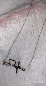 img 6 attached to 👩 Stainless Steel Stethoscope Necklace with EKG Heartbeat Pattern for Medical Professionals by SXNK7