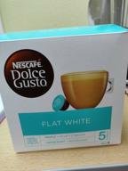 img 1 attached to Coffee capsules Nescafe Dolce Gusto Flat White, 16 caps / pack, 1 pack. review by Mateusz Michalak ᠌