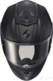 img 1 attached to Scorpion EXO-R1 Air Helmet - Corpus (Small) (NEON RED) Motorcycle & Powersports