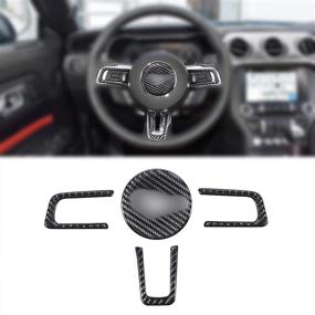 img 4 attached to BLAKAYA Compatible Steering Sticker Interior Interior Accessories at Steering Wheels & Accessories