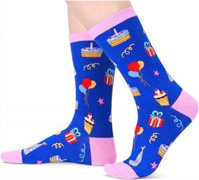 img 2 attached to Novelty Women'S Socks With Pickle, Taco, Avocado, And Donut Designs - Ideal Gifts For Foodies - SOCKFUN