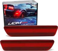 ijdmtoy oe-red lens red full led rear side marker light kit compatible with 2005-09 ford mustang логотип