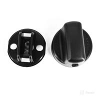 keyless push-button ignition set for 2006-2007 mazda speed 6, 2007-2011 cx-7, and 2007-2015 cx-9 with ignition key knob, switch, d461-66-141a-02, and d6y1-76-142 logo