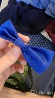 img 1 attached to Metallic Adjustable Bowtie Accessories for Toddlers - Boys' Bow Ties review by Damon Fuqua