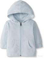 girls' hooded sweatshirt from hanna andersson - moon and back логотип