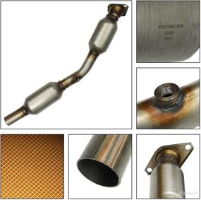 img 1 attached to 🚗 MAYASAF Catalytic Converter with Gasket for Toyota Corolla/Matrix 1.8L Models 2003-2008