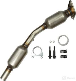 img 4 attached to 🚗 MAYASAF Catalytic Converter with Gasket for Toyota Corolla/Matrix 1.8L Models 2003-2008