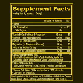 img 3 attached to Cellucor C4 Sport Pre Workout Powder Fruit Punch - NSF Certified For Sport 30 Servings | Optimized For Search Engines
