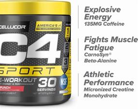 img 2 attached to Cellucor C4 Sport Pre Workout Powder Fruit Punch - NSF Certified For Sport 30 Servings | Optimized For Search Engines