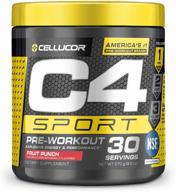 cellucor c4 sport pre-workout powder fruit punch - сертифицировано nsf для спорта 30 порций | оптимизирован для поисковых систем logo