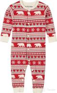 🦌 fair isle bear & moose family union suits from little blue house by hatley logo