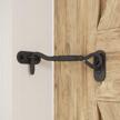 black privacy hook latch for sliding barn door - skysen 4 (2802) logo