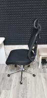 img 2 attached to 💺 Executive Computer Chair - TetChair Mesh-6, Upholstered in Black Textile review by Anastazja Miller ᠌