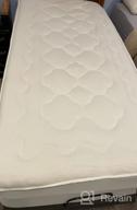 img 1 attached to Stay Cool And Comfortable With GRT Bamboo Full Size Mattress Pad Cover - Thick, Quilted, And Breathable review by Michael Mayes