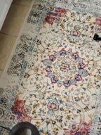 img 1 attached to Add Elegance To Your Space With A Pink Traditional Persian Rug - 5' X 7' From Rugshop review by John Pound