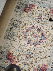 img 5 attached to Add Elegance To Your Space With A Pink Traditional Persian Rug - 5' X 7' From Rugshop