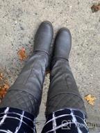 img 1 attached to Women'S Quilted Knee-High Fashion Boots By GLOBALWIN - Stylish & Comfortable! review by Jonathan Devarapalli