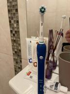 img 1 attached to Electric Toothbrush Oral-B PRO 2 2000 Cross Action, white/blue review by Agata Kamia-Jabo ᠌