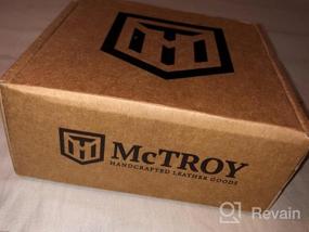 img 6 attached to McTROY: Superior Quality Handcrafted Heavy Leather Belts for Men's Casual Accessories